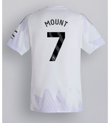 Lacne Muži Futbalové dres Manchester United Mason Mount #7 2025-26 Krátky Rukáv - Preč